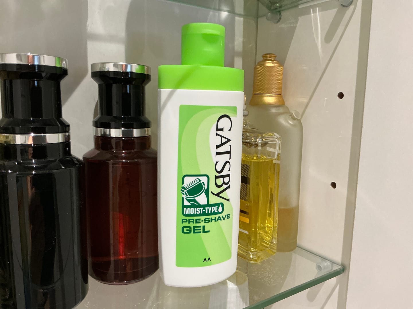 Customer photo review of Gatsby Pre-Shave Gel Moist Type 140ml