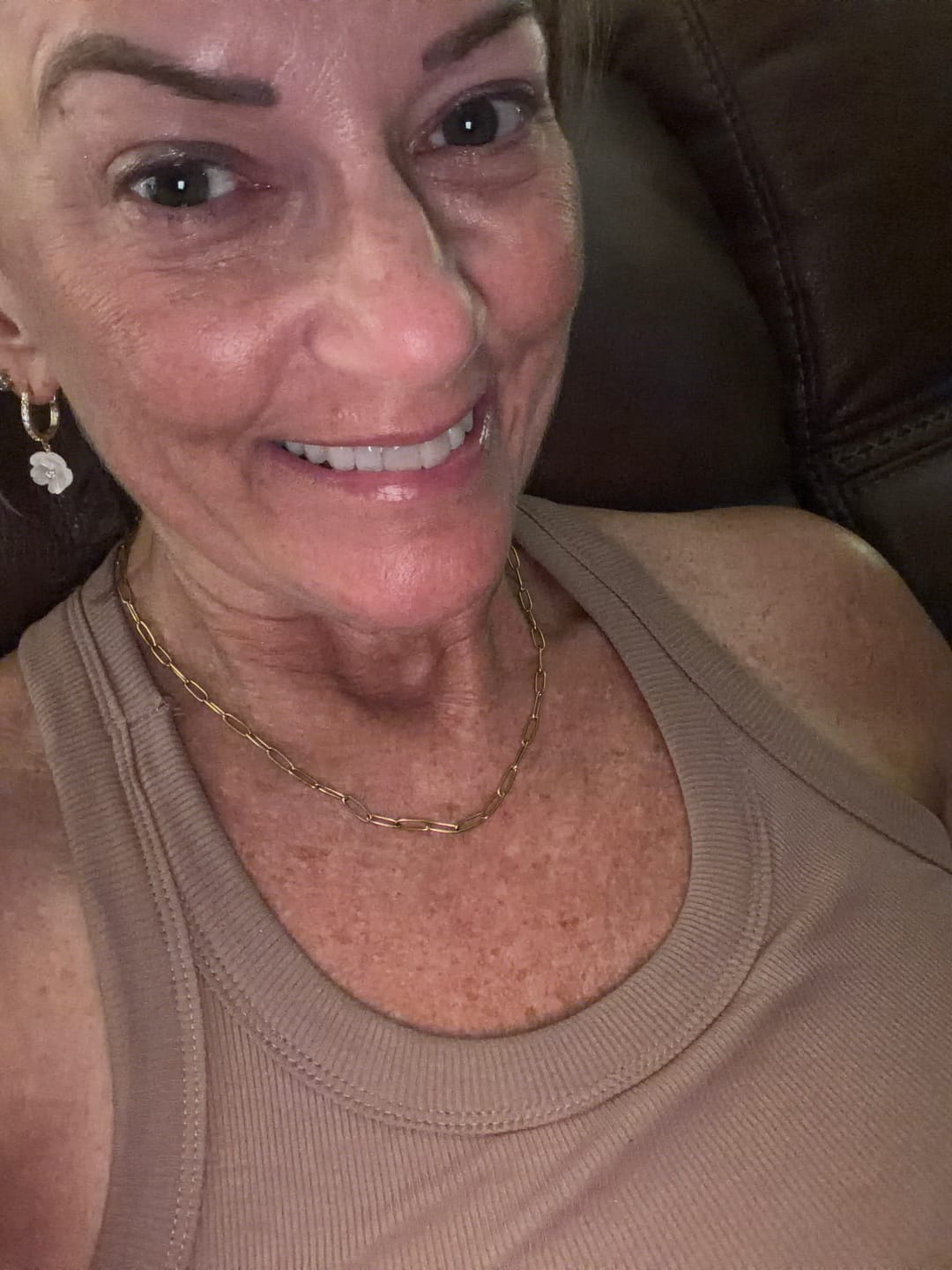 Customer photo review of Maui Paperclip Necklace