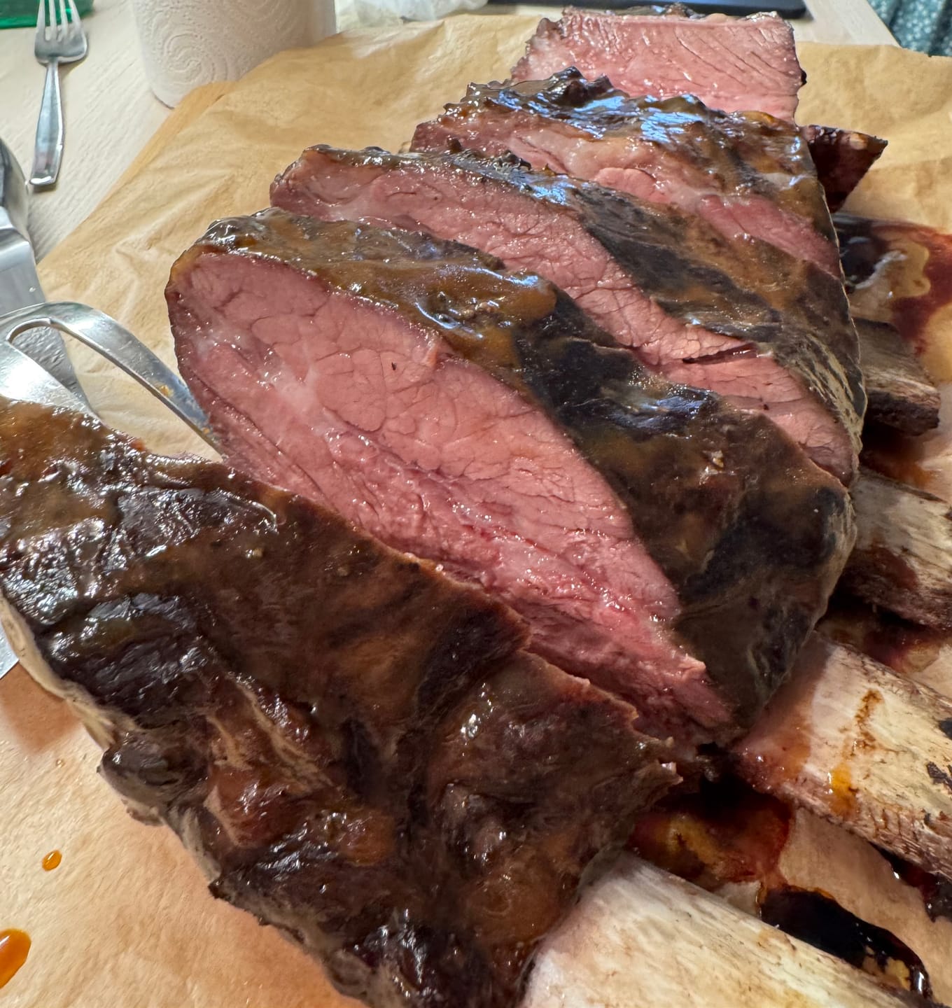 Customer photo review of Short Ribs "Big Beef Rib"