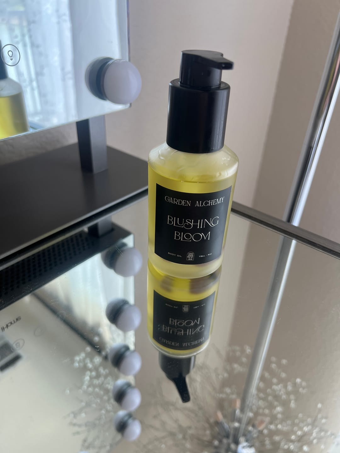 Customer photo review of BLUSHING BLOOM PERFUME BODY OIL