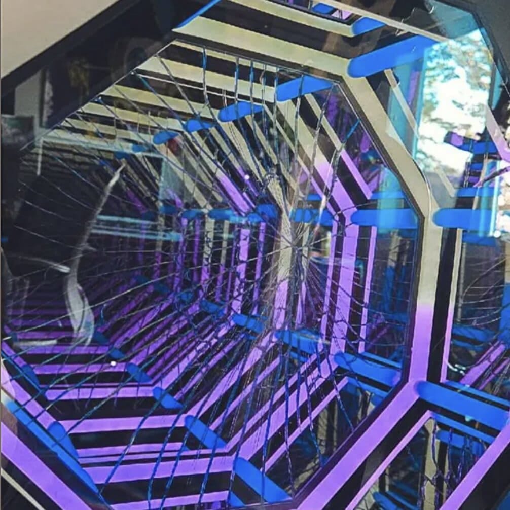 Customer photo review of Octagon Infinity Mirror