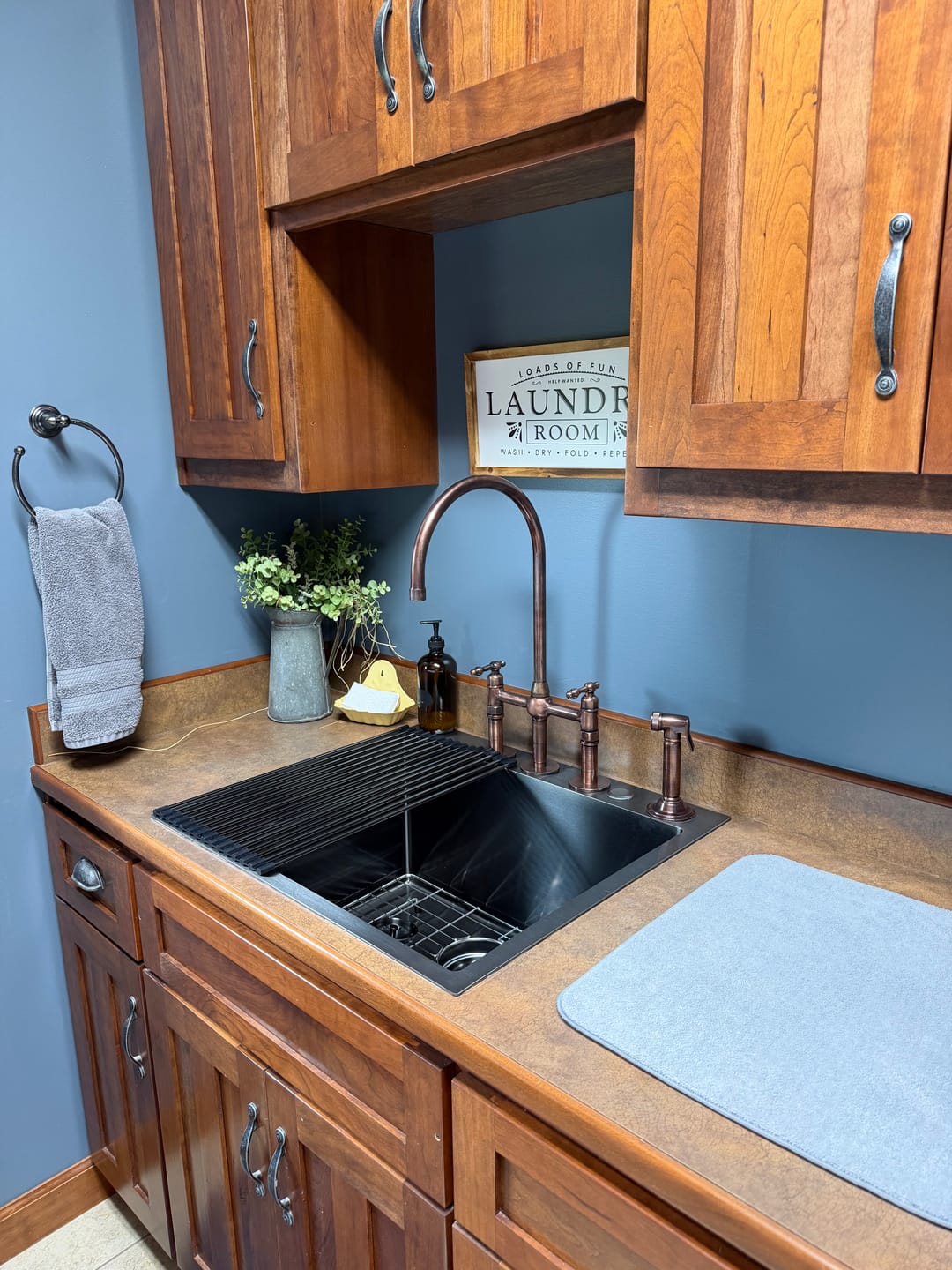 Customer photo review of Copper Bridge Kitchen Faucet #VFK009