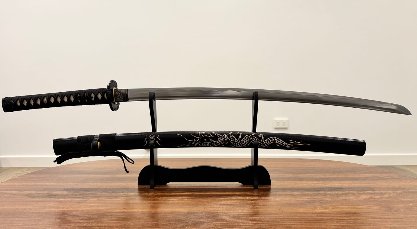 Customer photo review of Custom Your Own Katana
