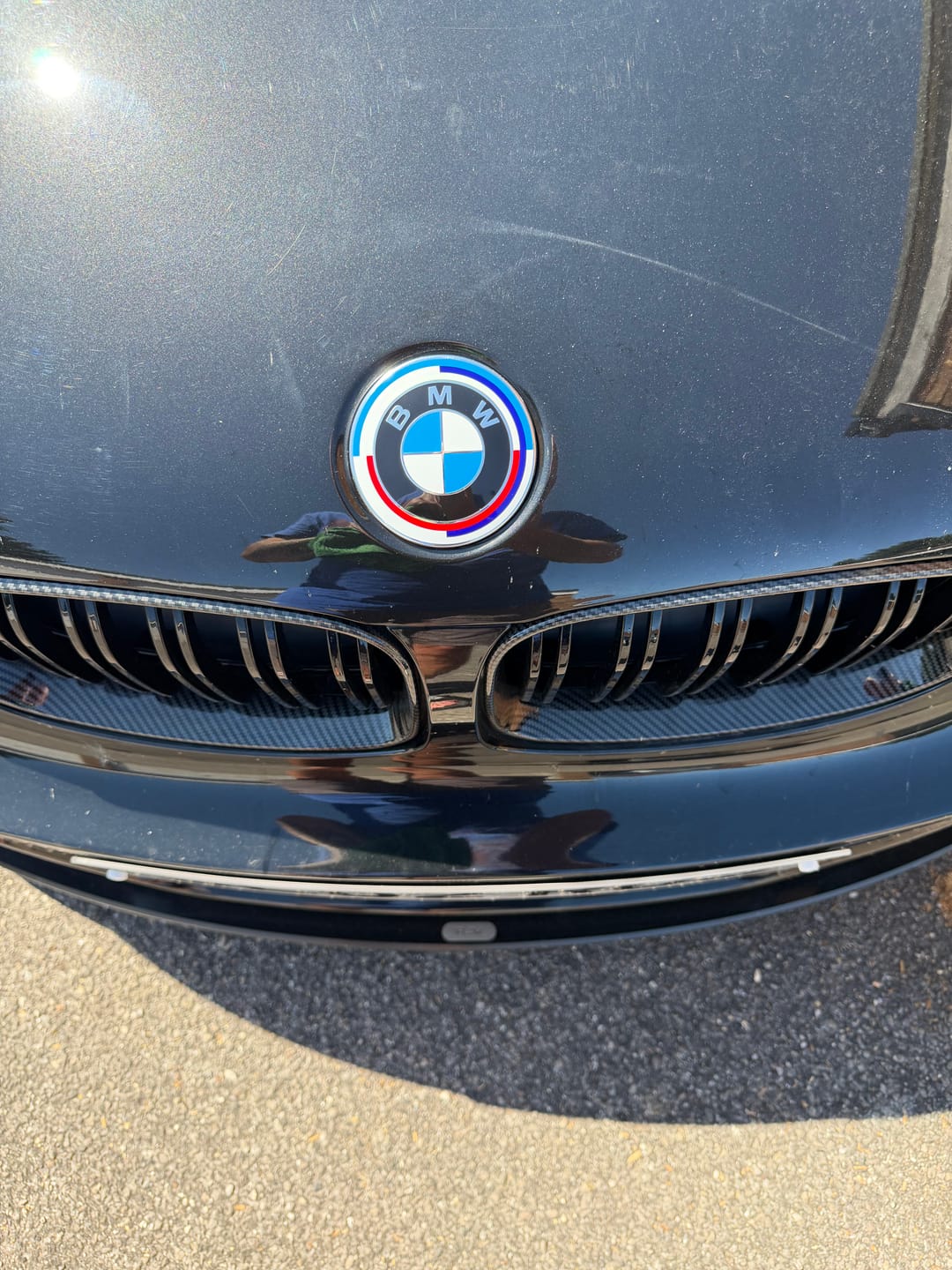 Customer photo review of BMW 50TH ANNIVERSARY EMBLEM BADGE