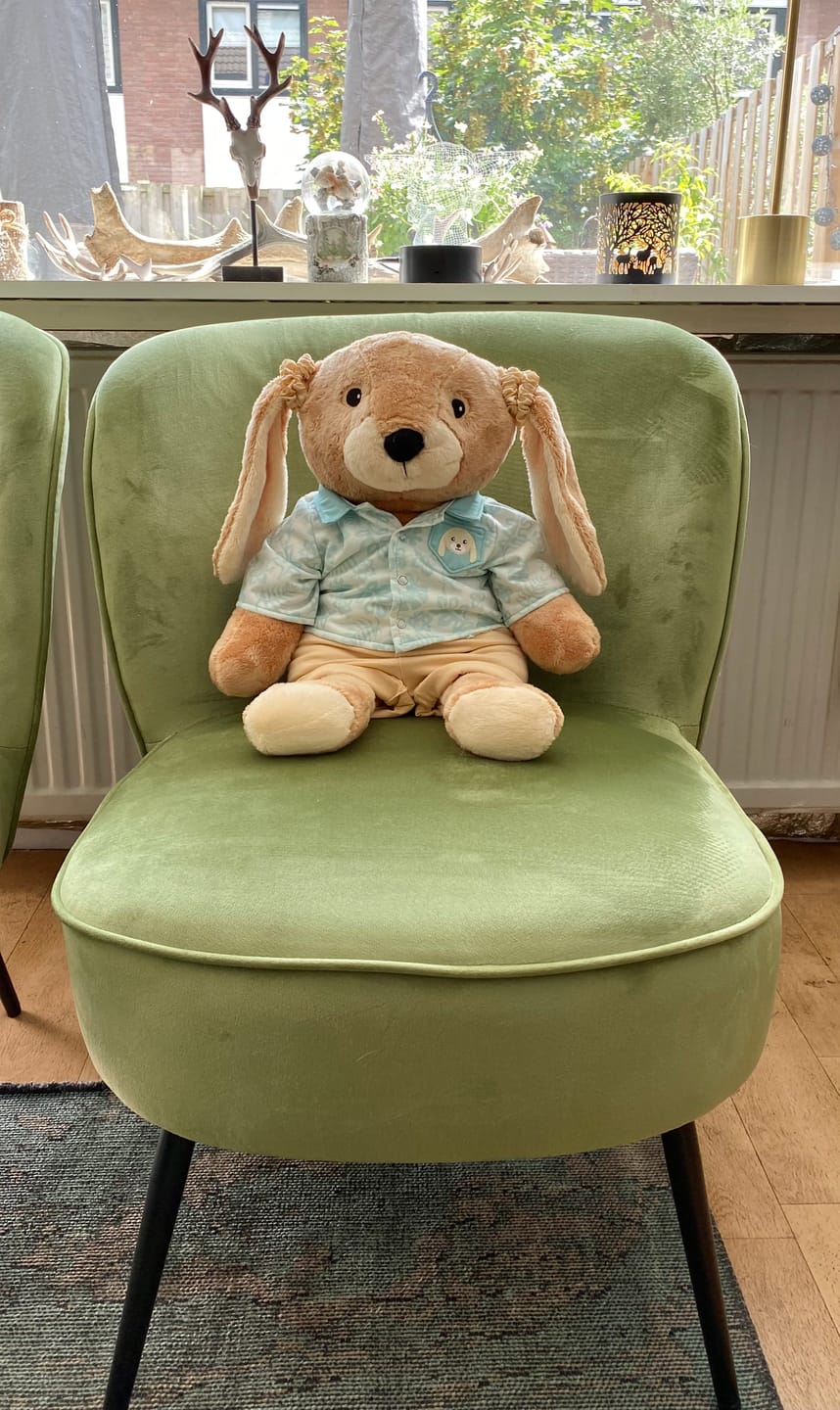 Customer photo review of Konijn Kleding Zomer Lotgenootje