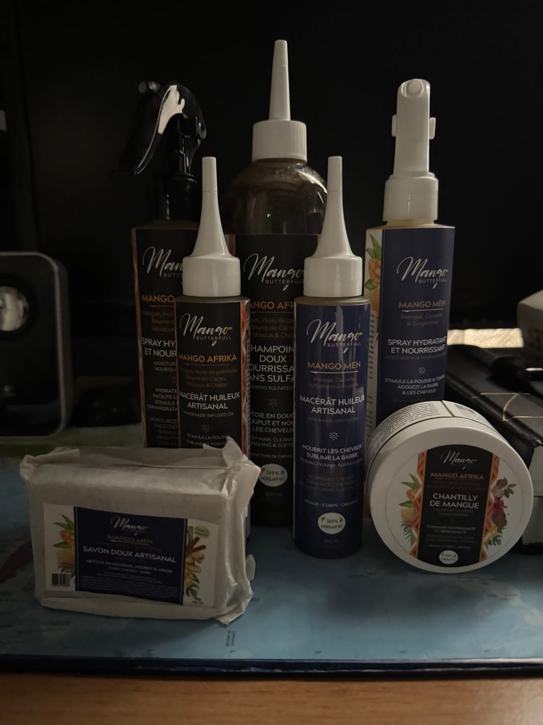 Customer photo review of Spray Hydratant et nourrissant - MANGO AFRIKA