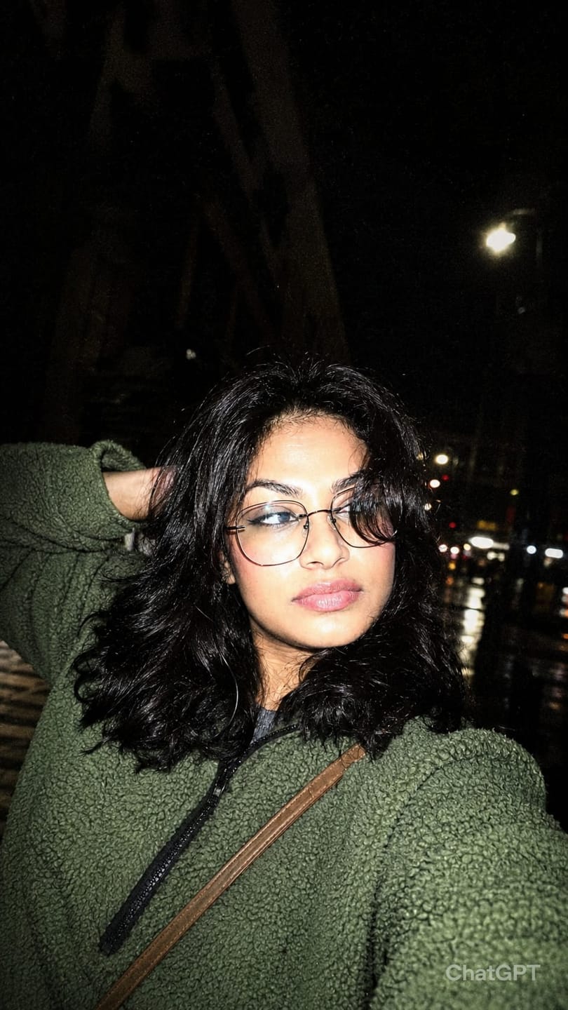 Customer photo review of Evelyn Eyeglasses