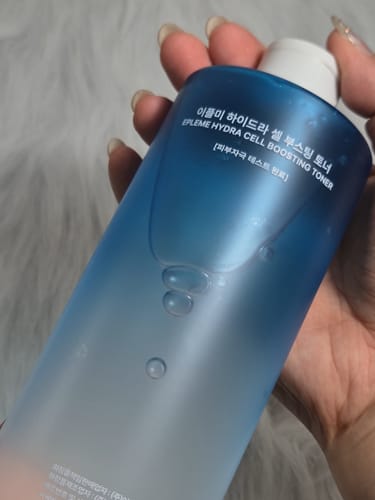 Customer photo review of eple:me HYDRA CELL BOOSTING TONER