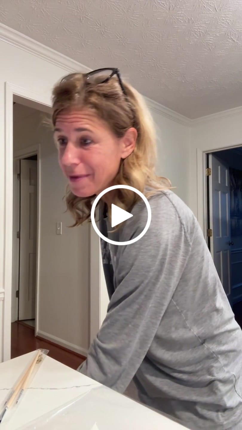 Customer video review of Wildflower Bouquet Paint By Numbers Kit