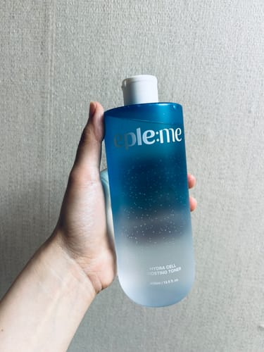 Customer photo review of eple:me HYDRA CELL BOOSTING TONER