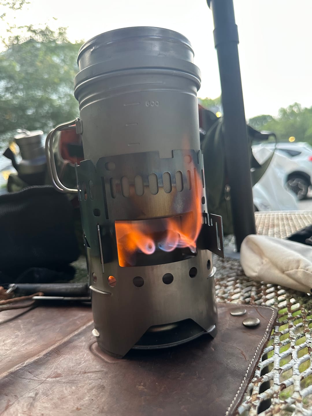 Customer photo review of FF Titanium Nesting Stove