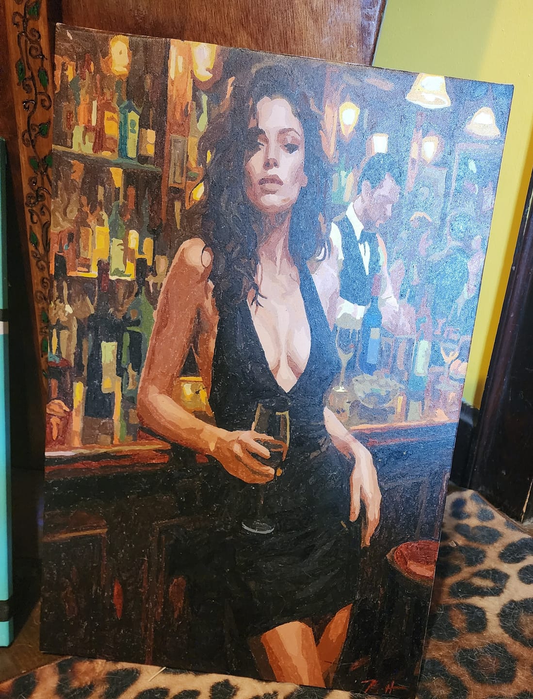 Customer photo review of Midnight Wine Bar Woman