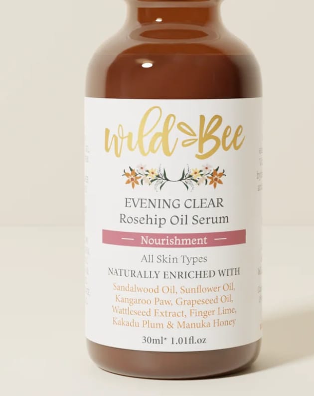 Customer photo review of Wild Bee Evening Clear Serum