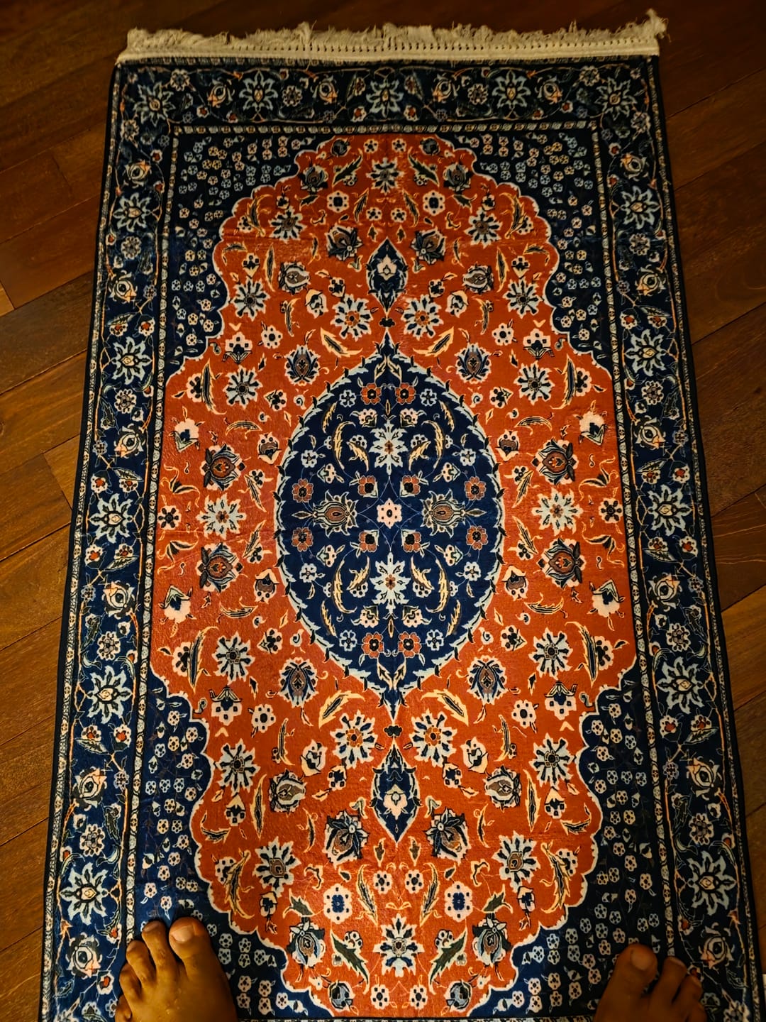 Customer photo review of Ottomon Art   Padded Prayer Mat