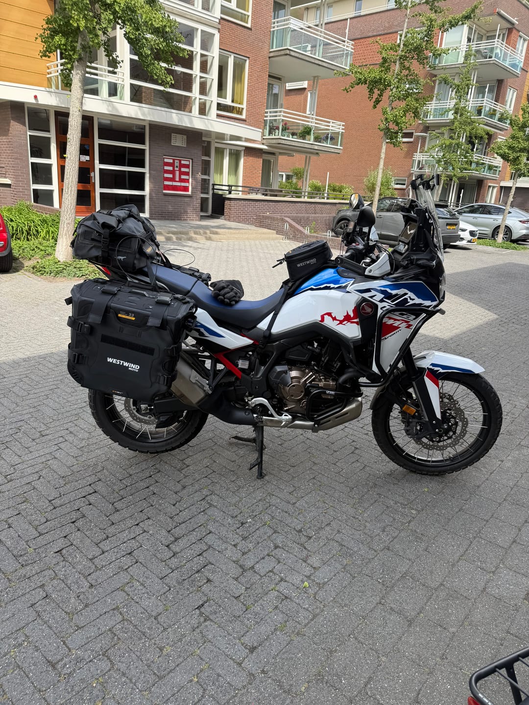 Customer photo review of Heavy Cavalry Panniers Set