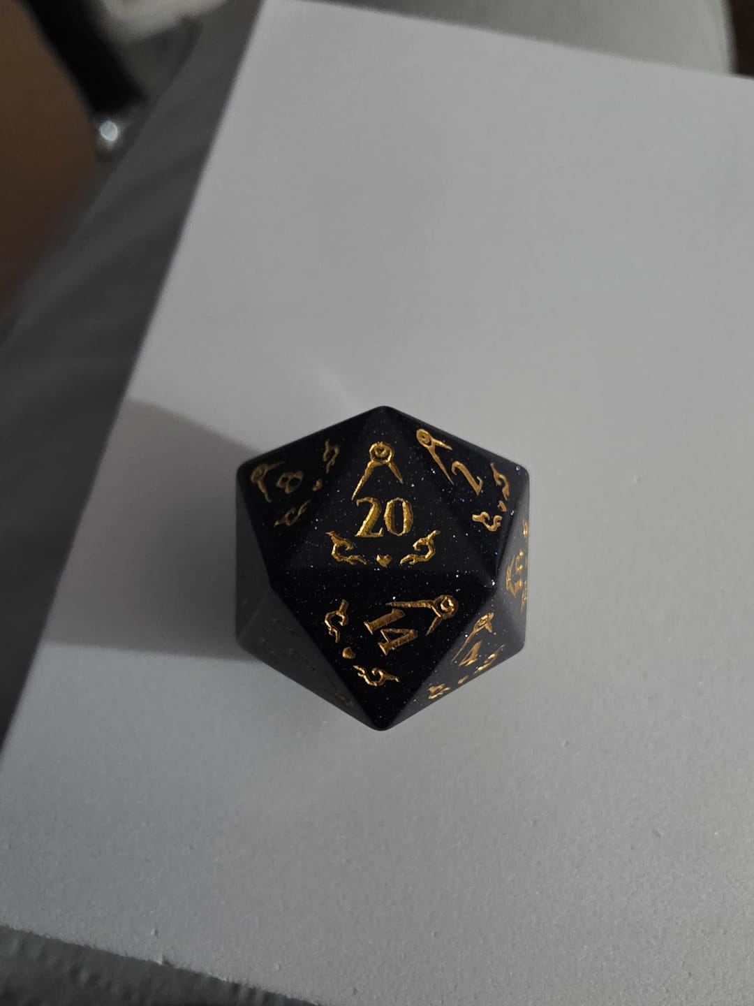 Customer photo review of PRE-ORDER | Ouro Kronii Blue Sandstone Dice Set | hololive English x MMG Exclusive