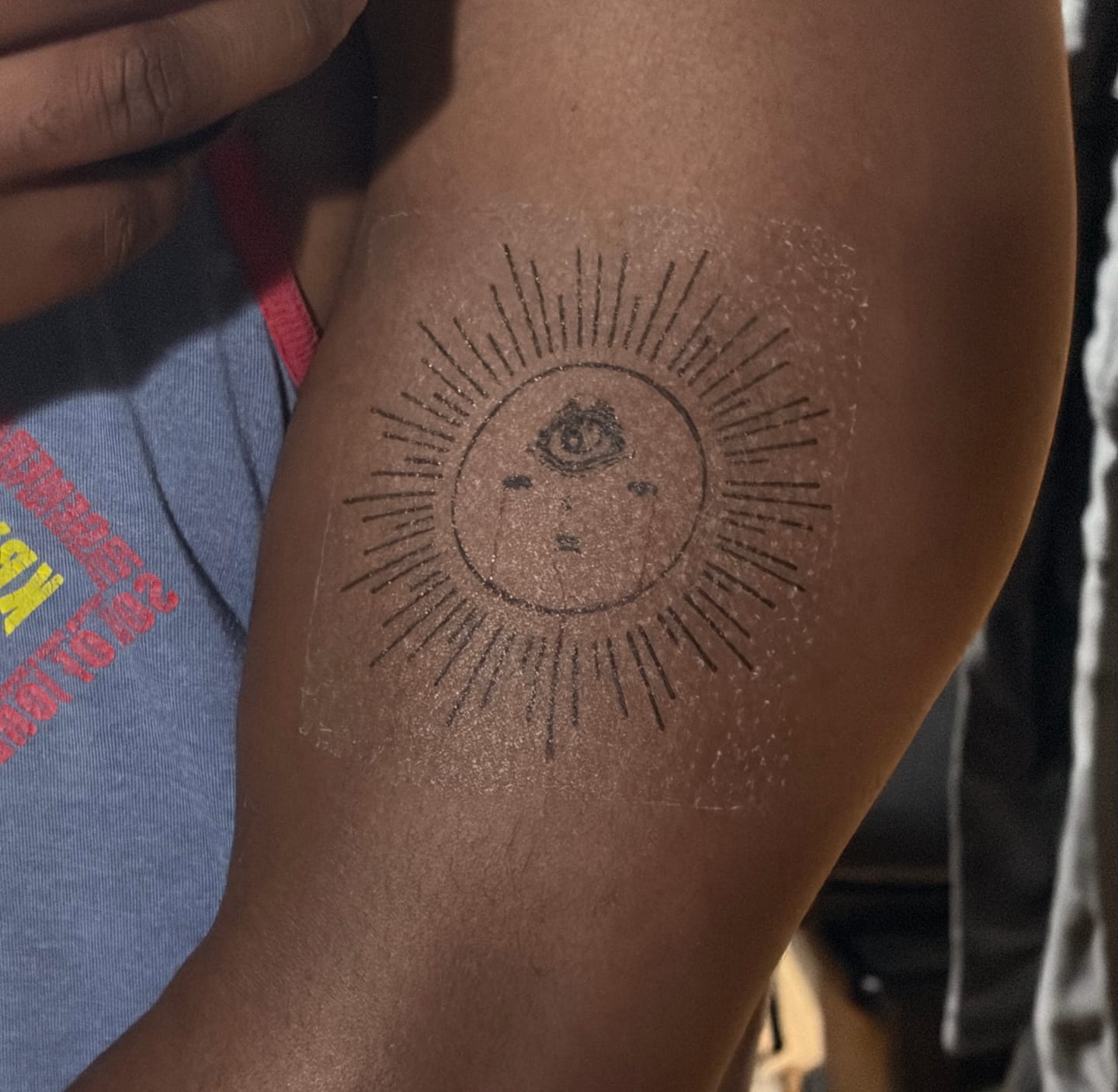 Customer photo review of Create Your Own Tattoo