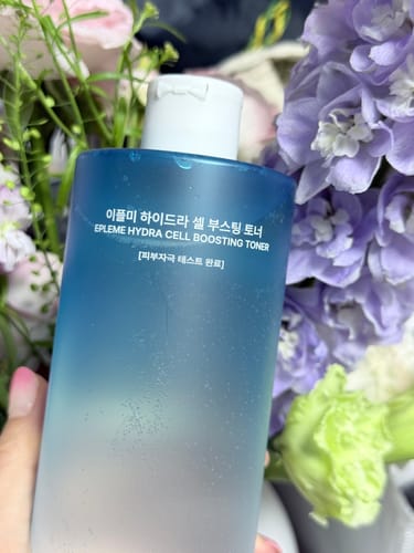 Customer photo review of eple:me HYDRA CELL BOOSTING TONER