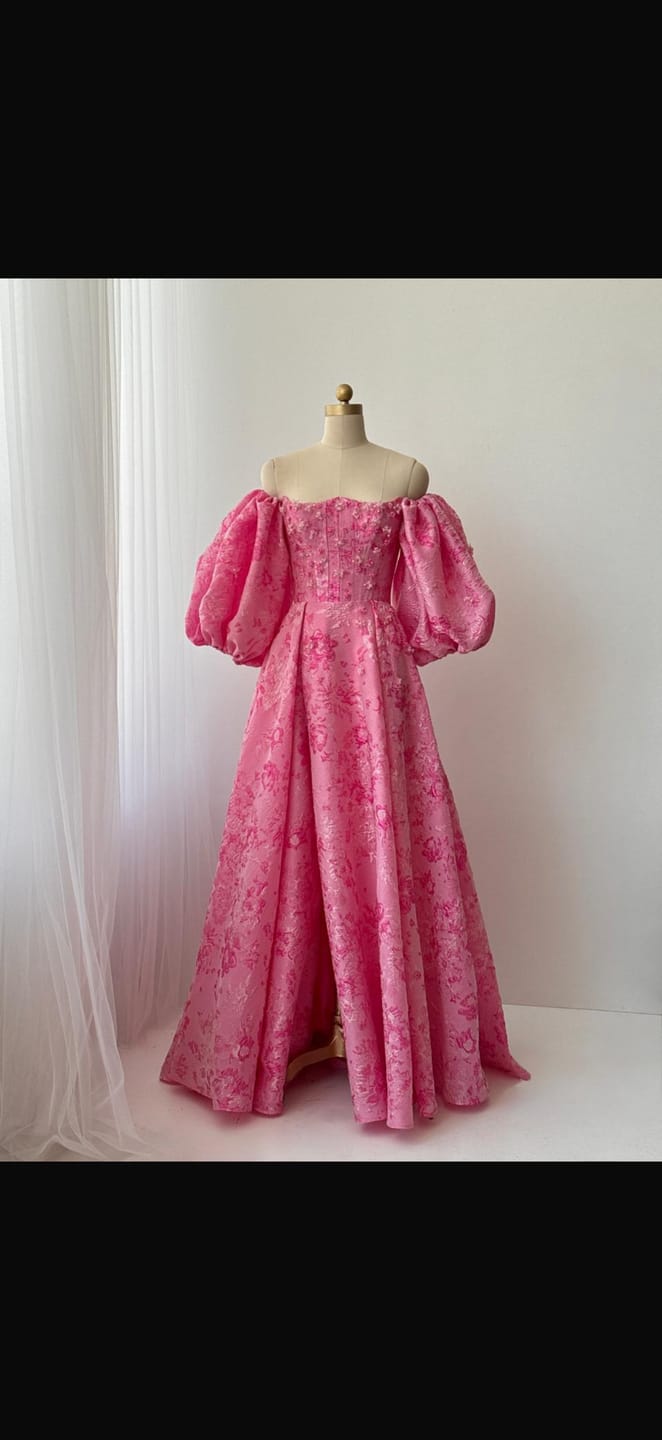 Customer photo review of Bonbon Rose Gown