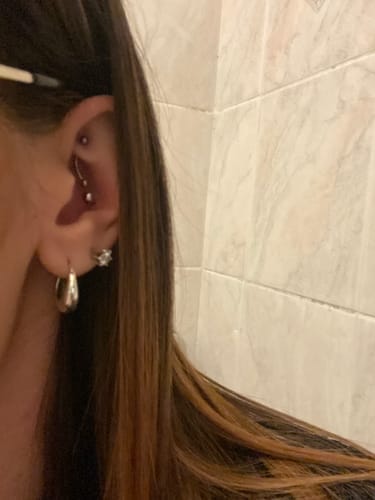 Customer photo review of Pendientes Medieval