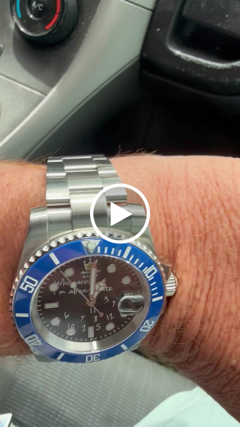 Customer video review of HYDROCORE CLASSIC WATCH