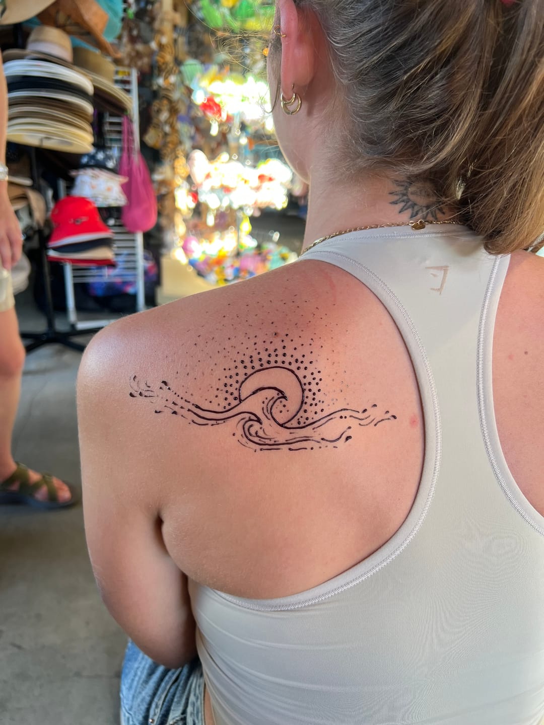Customer photo review of 8 Ounce Bottle of Fresh Jagua tattoo Gel