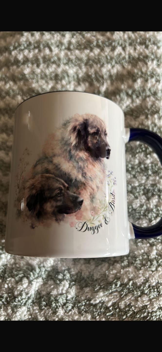 Customer photo review of Watercolour - Personalised Mug