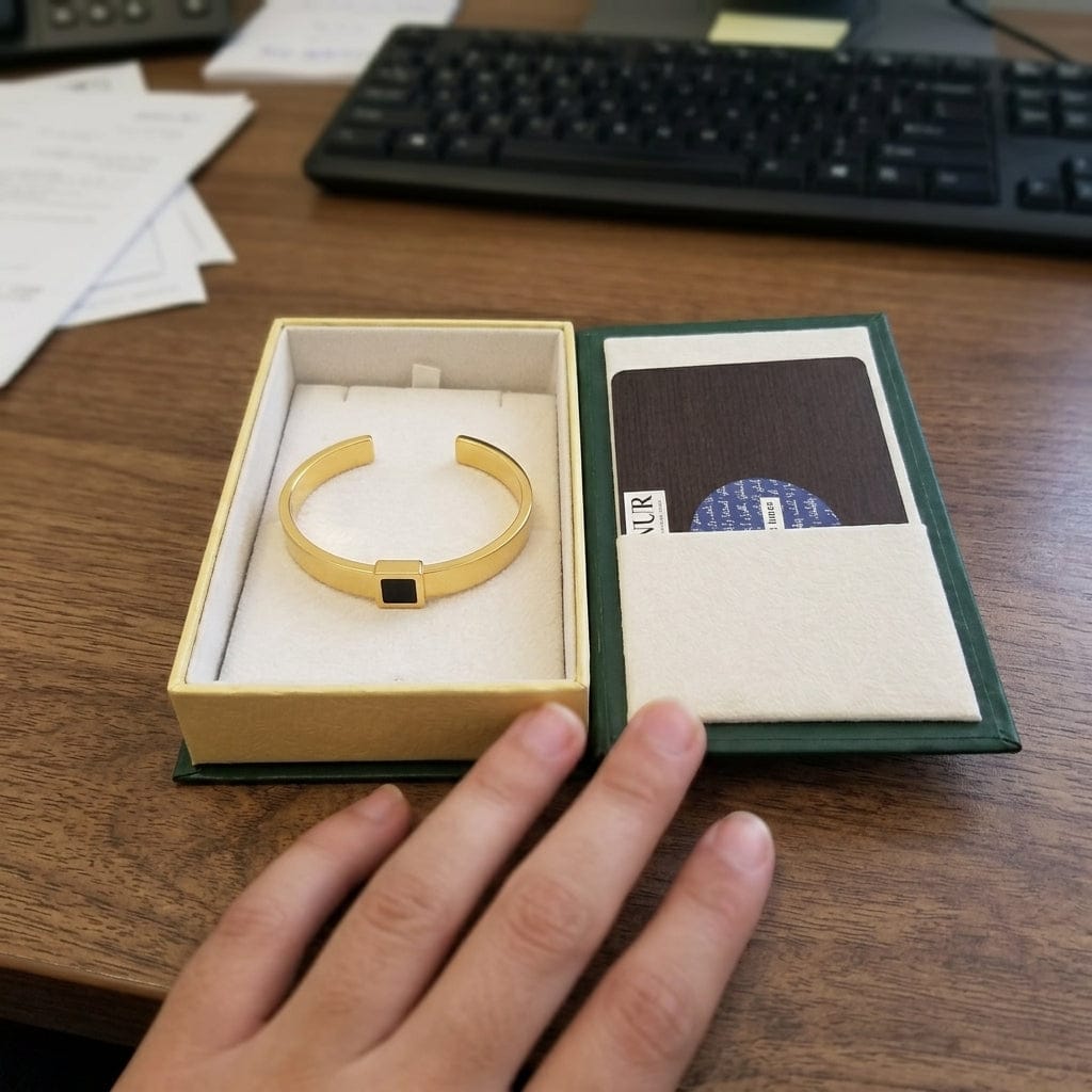 Customer photo review of Al-Haqq Al-Mubin Bracelet (for Woman)