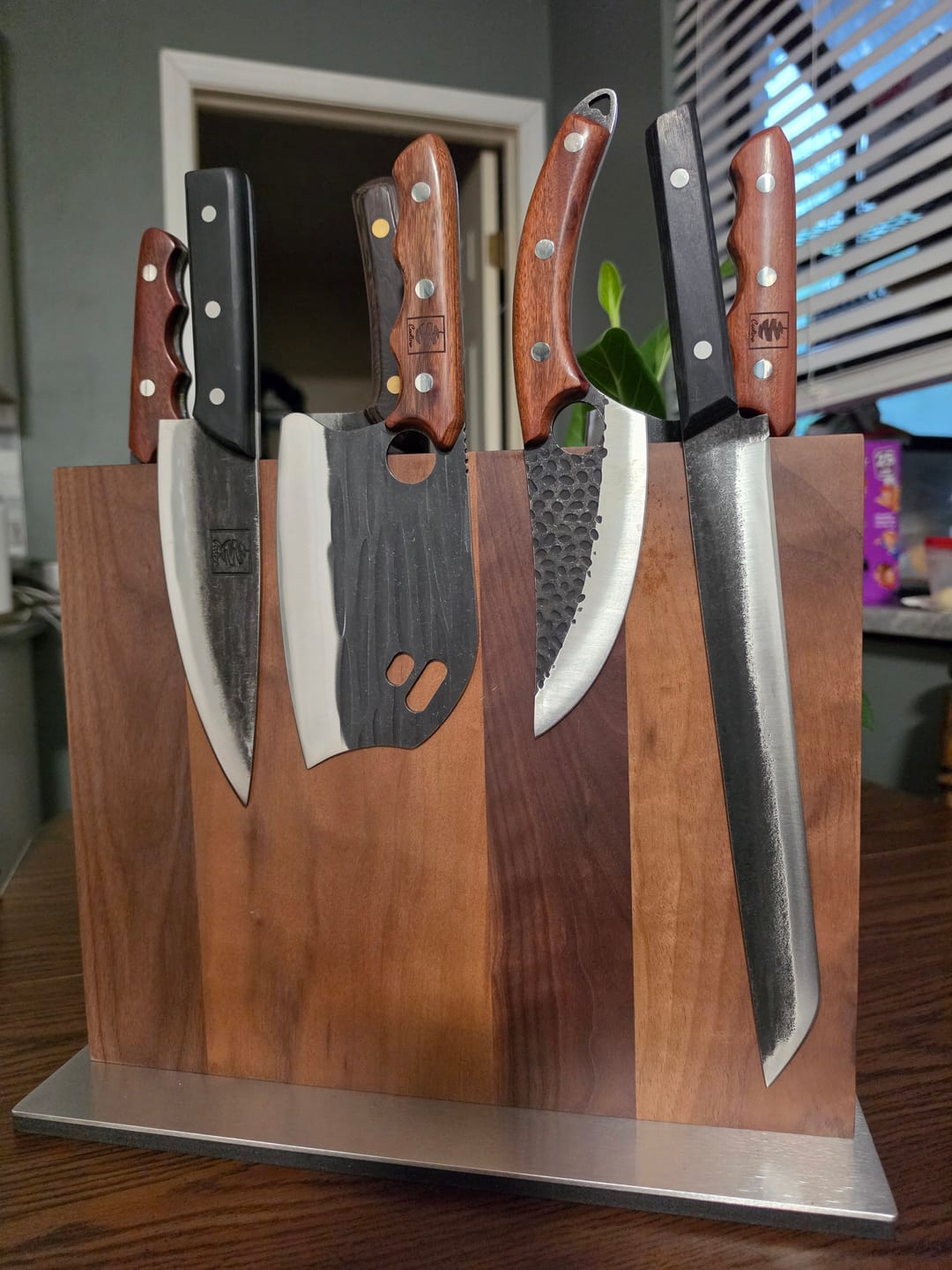 Customer photo review of Rhino 5.1" Chef Knife