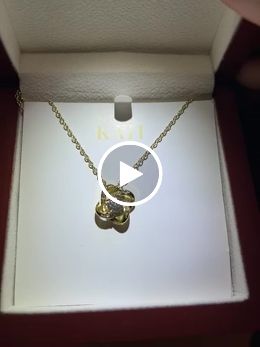 Customer video review of Regalo Para Hija | Te amo hija | Collar de nudo de amor