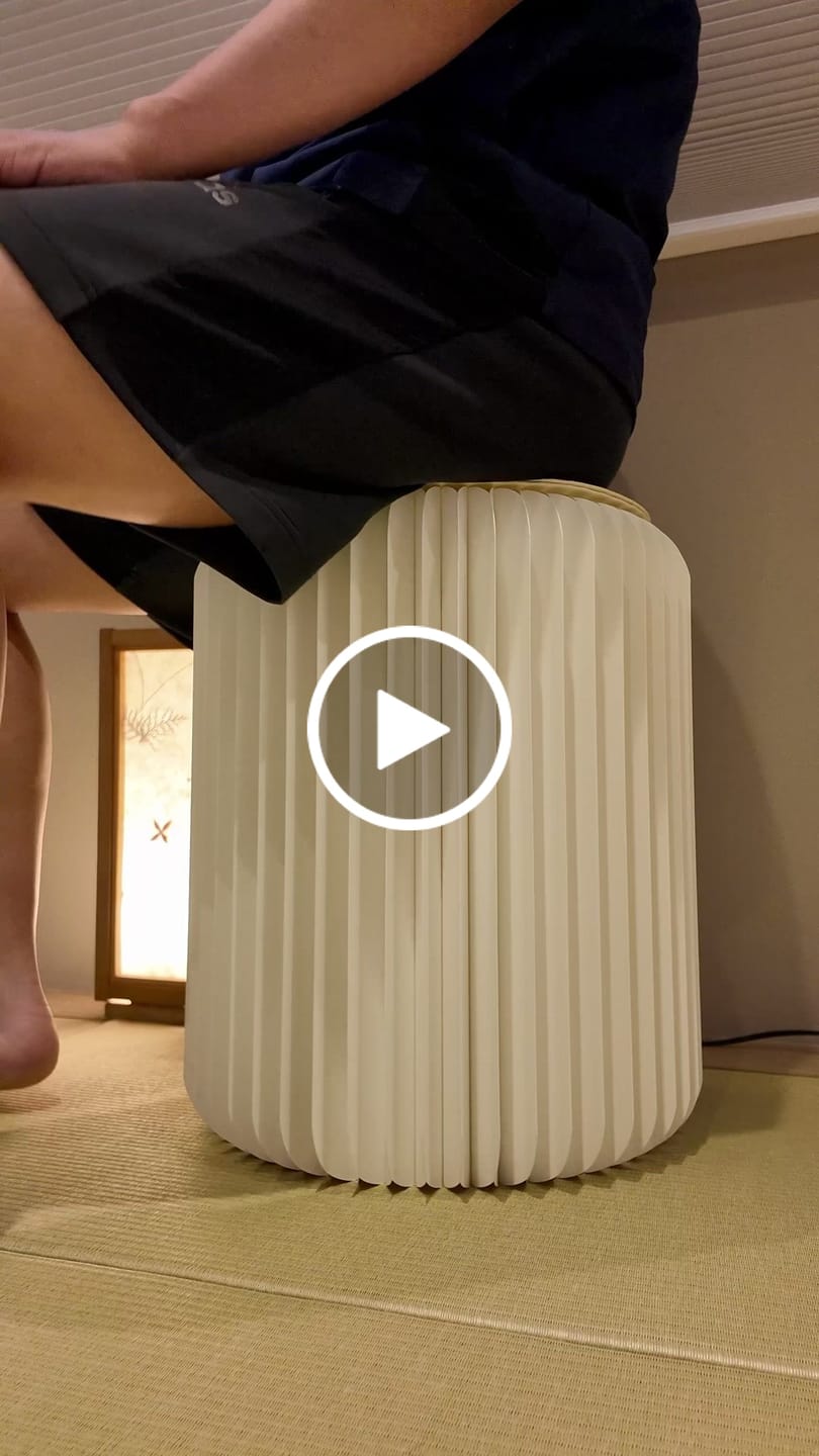 Customer video review of 風琴凳『附贈坐墊』｜十八紙