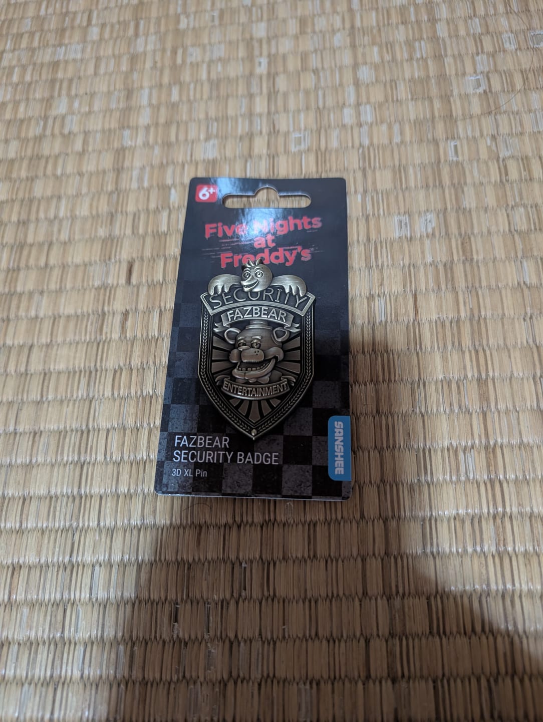 Customer photo review of Five Nights at Freddy's - Security Badge: Bronze