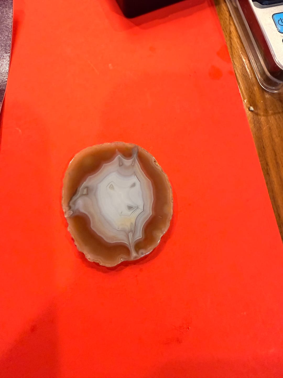 Customer photo review of Craft Natural Agate Slices, No Pendant Hole, 10 slices #5052NANO
