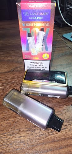Customer photo review of Lost Mary Nera Fullview 70K POD