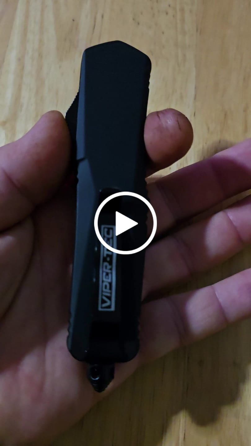 Customer video review of Black Ghost OTF Knife - Spartan Blade