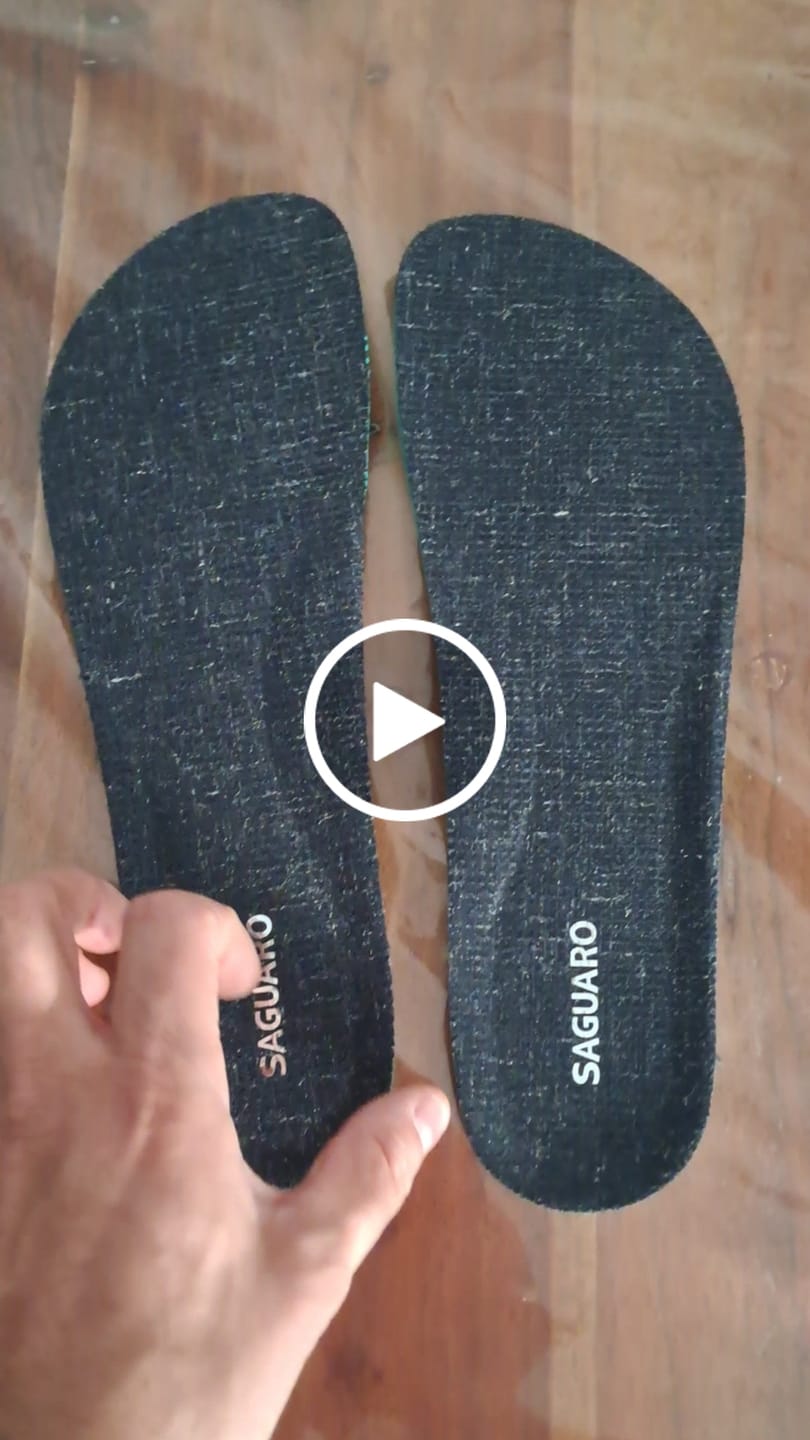 Customer video review of Lino - Plantillas Barefoot