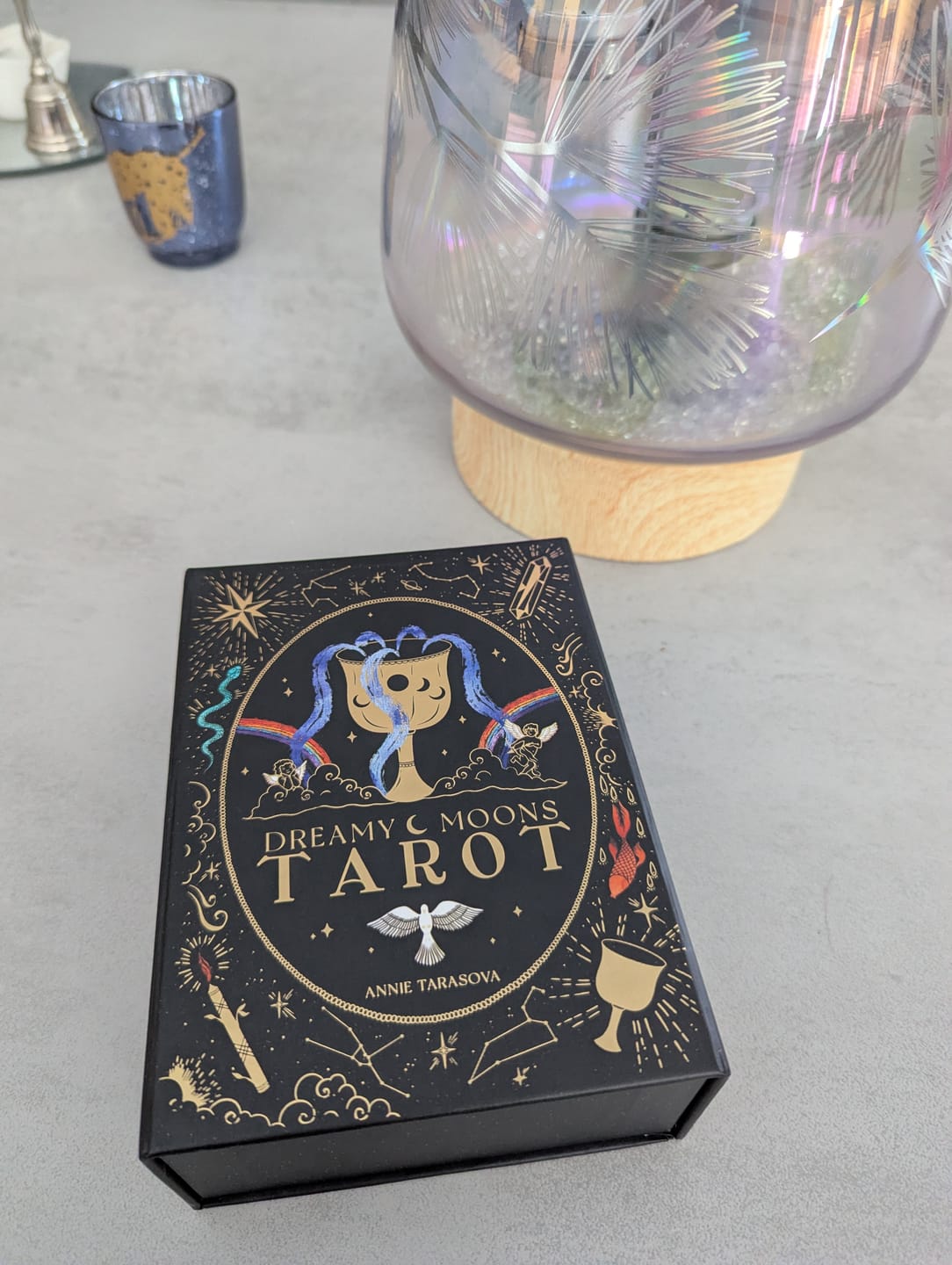 Customer photo review of Dreamy Moons Tarot