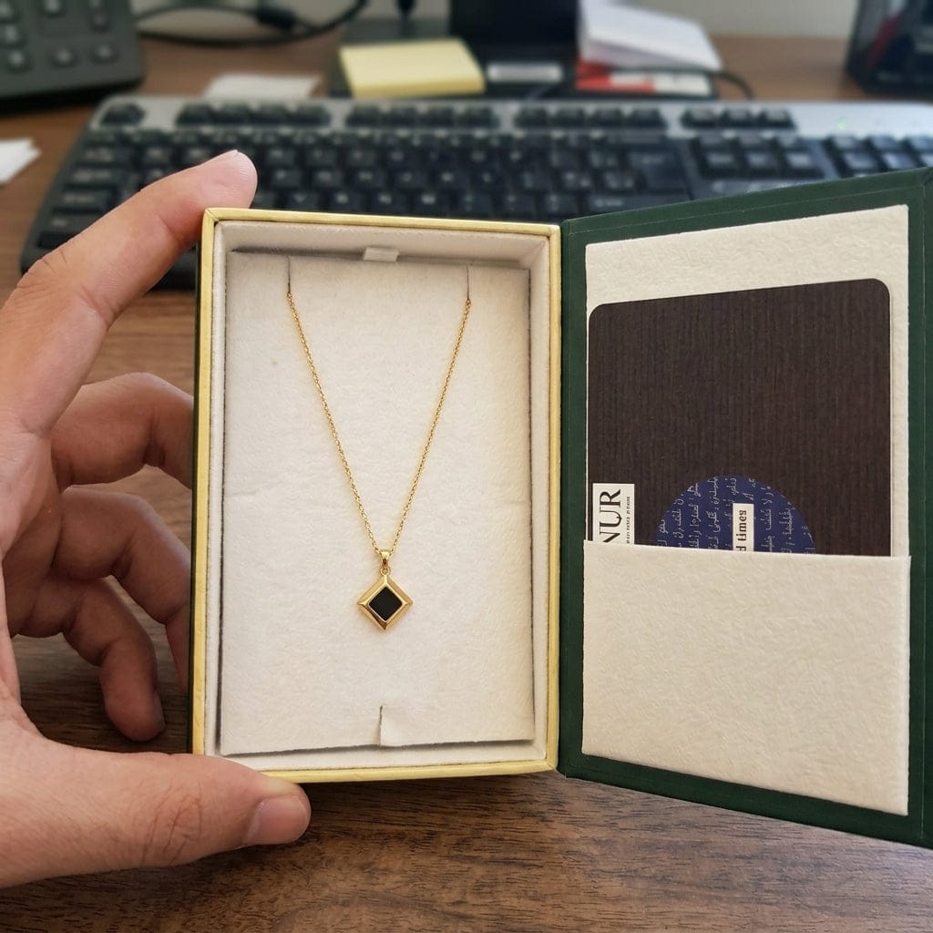 Customer photo review of Ikhlas Necklace