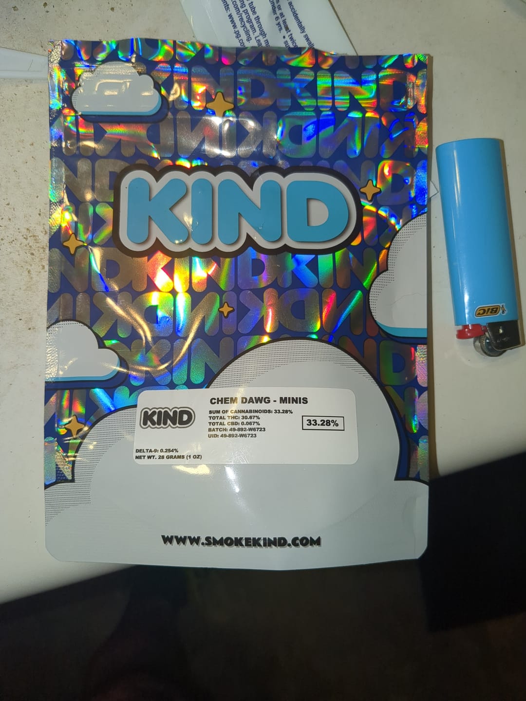 Customer photo review of Chem Dawg - Minis - 28 Grams - Hybrid