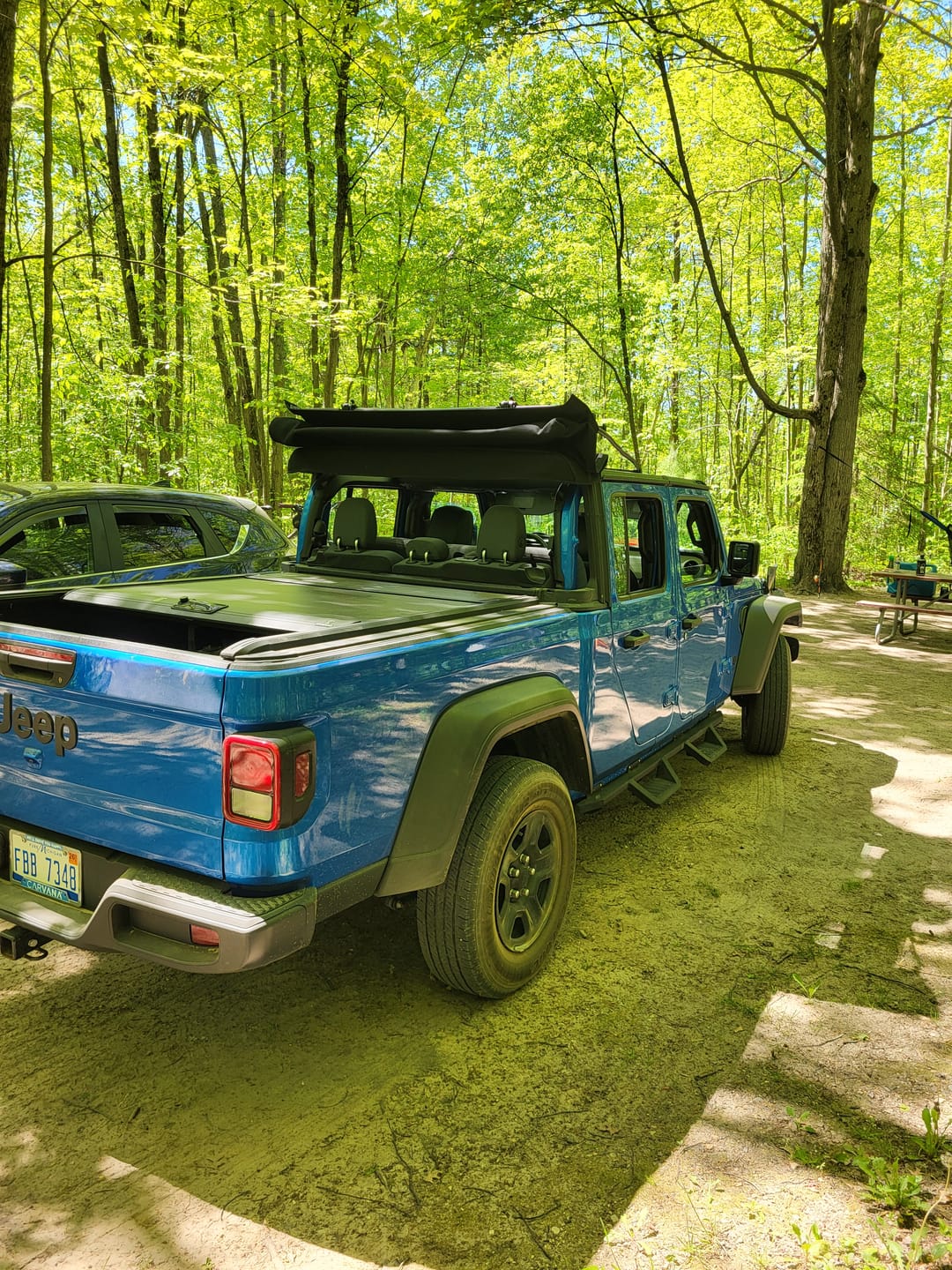 Customer photo review of OPENROAD Aluminum Retractable Tonneau Cover