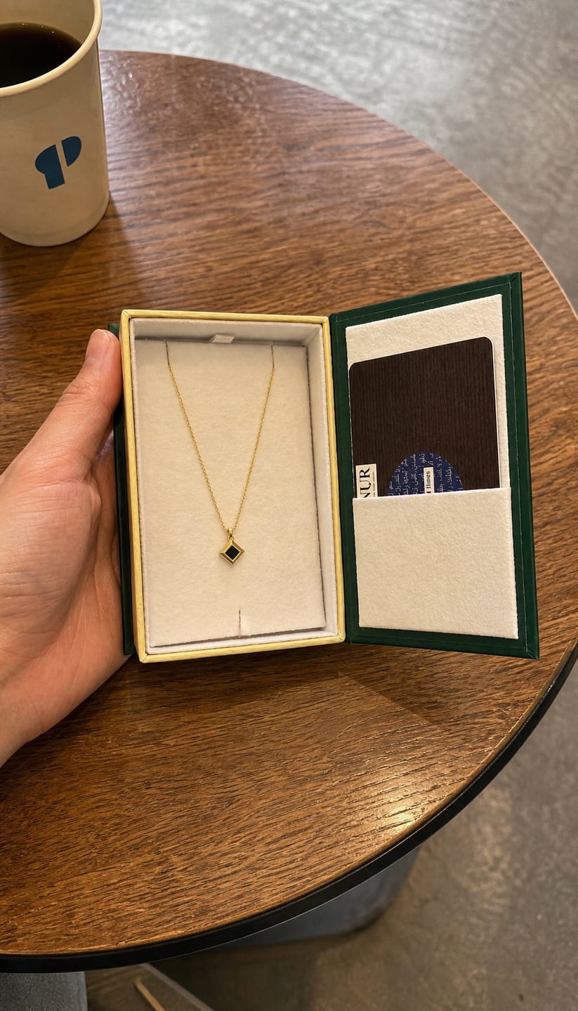 Customer photo review of Ikhlas Necklace