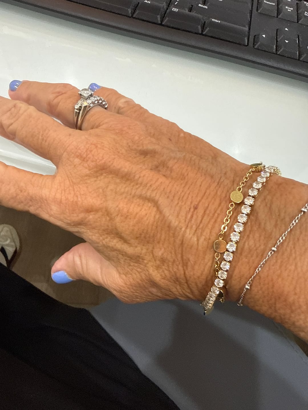 Customer photo review of Tennis Bracelet