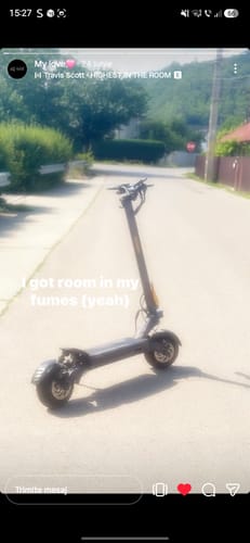 Customer photo review of Ausom F1 Max Electric Scooter