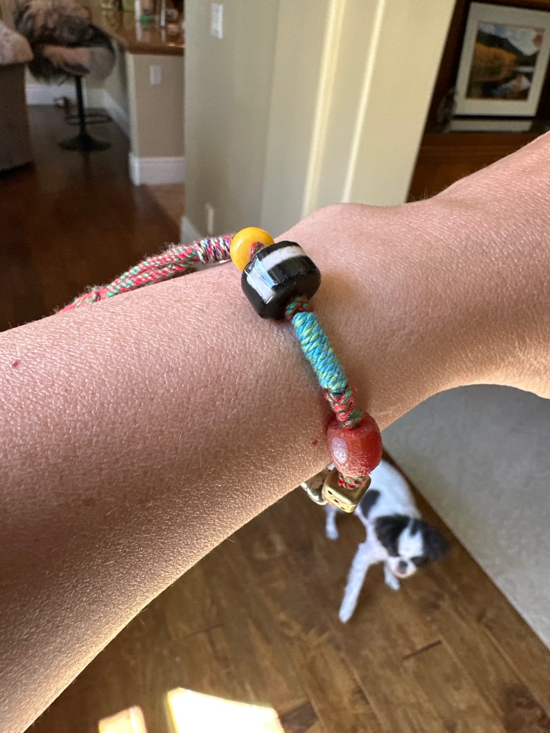 Customer photo review of Tibetan Heritage Charm Bracelet