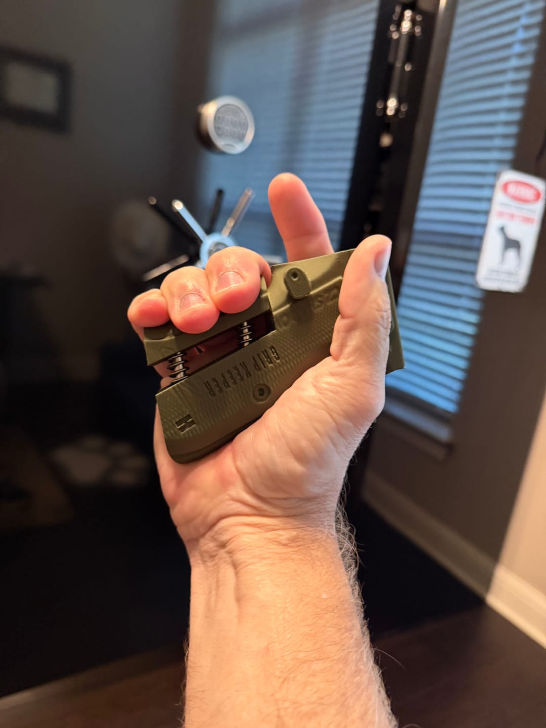 Customer photo review of Just The Grip | Pistol Grip Strength Trainer by Grip Keeper