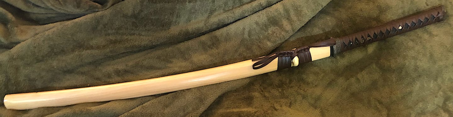 Customer photo review of Custom Your Own Katana