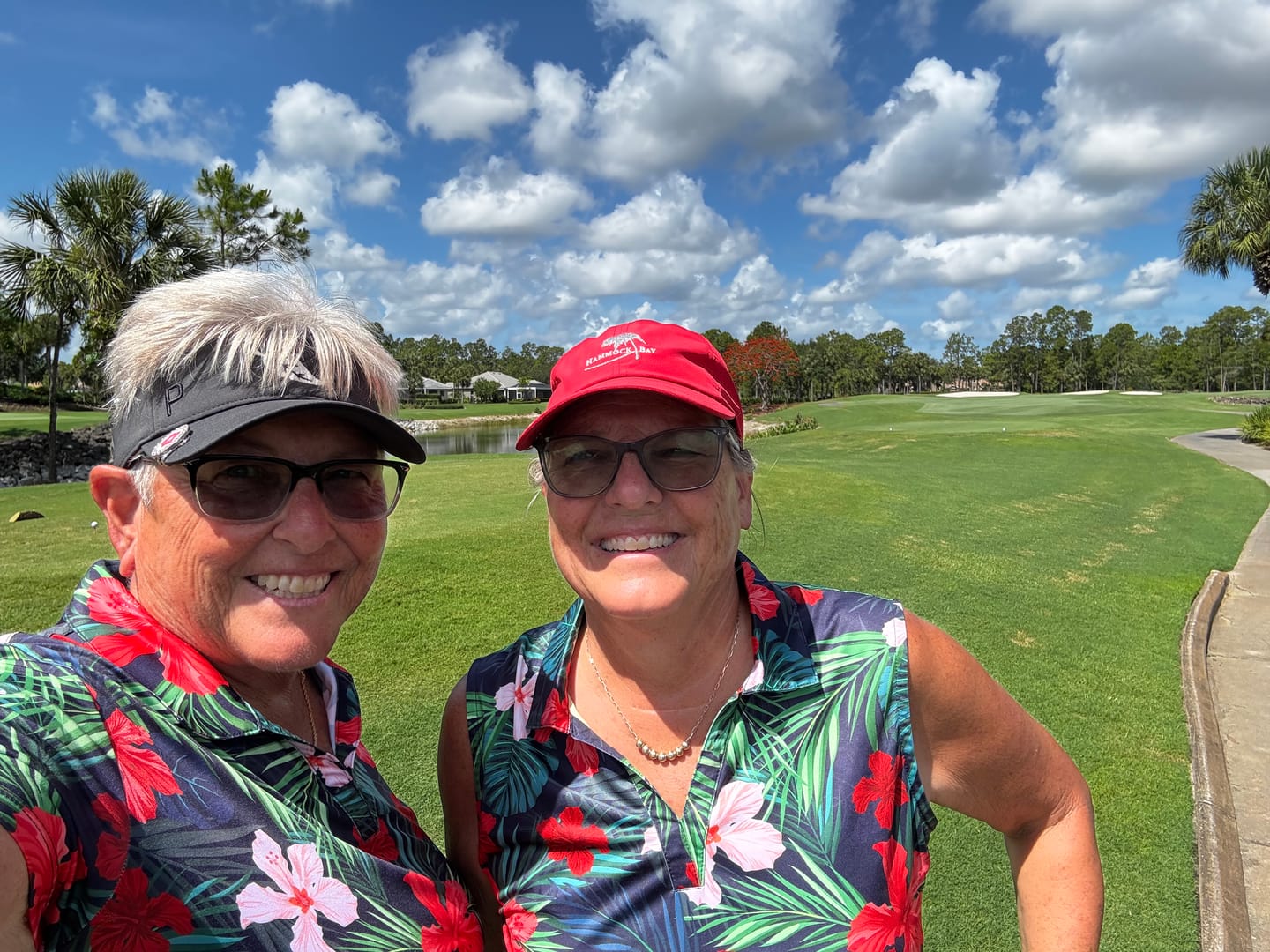 Customer photo review of Kapow Women's Golf Polo