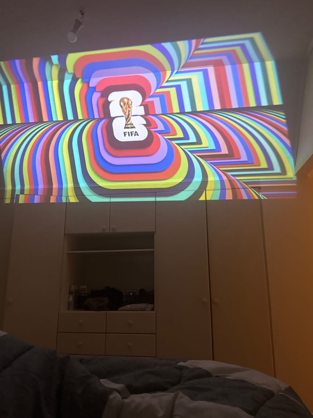 Customer photo review of Proyector Smart Portátil 4K Todo-en-Uno / Cine, Gaming y Trabajo