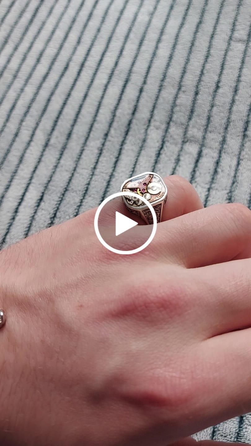 Customer video review of Antique Ruby Ring - DUKE