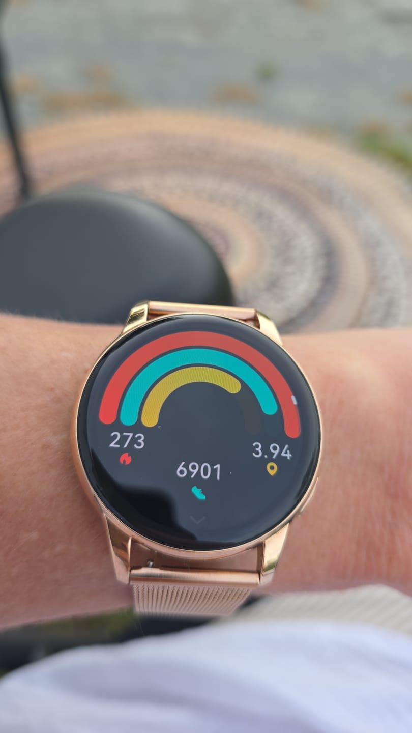 Customer photo review of Siltcon® Auréa Smartwatch Dames Goud